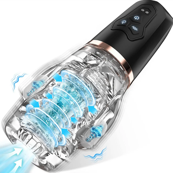 The Male Rose 2 - Vibrating Sucking Male Masturbator