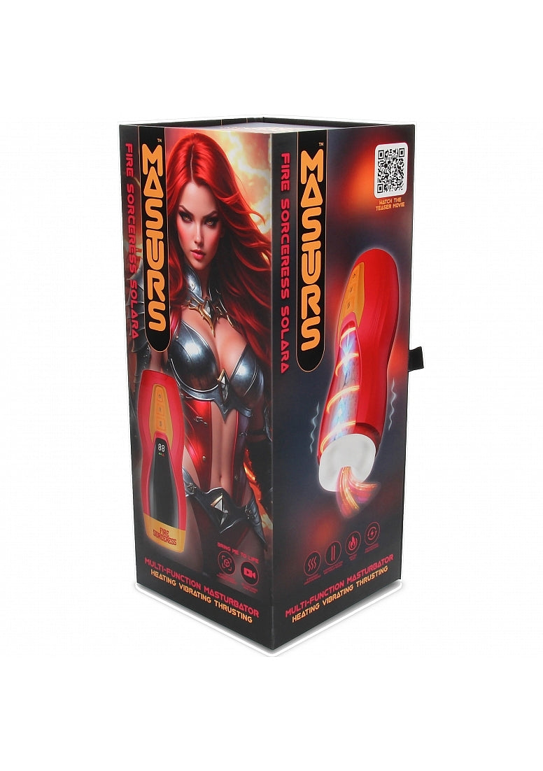 Masturs - Solara - Fire Sorceress - Multi Function Masturbator
