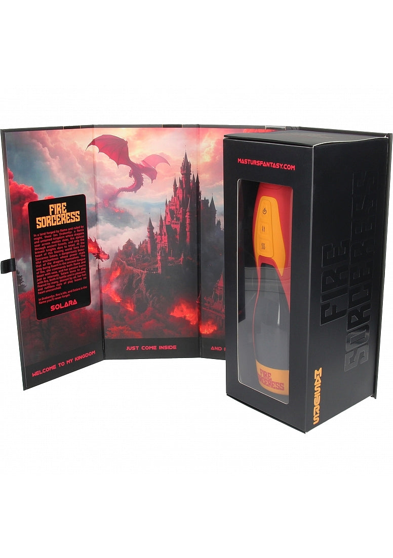 Masturs - Solara - Fire Sorceress - Multi Function Masturbator