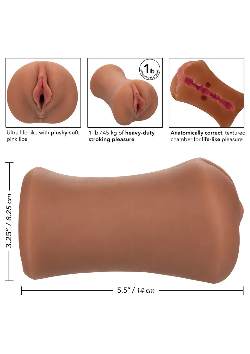 Stroke It Tight Pussy - Brown