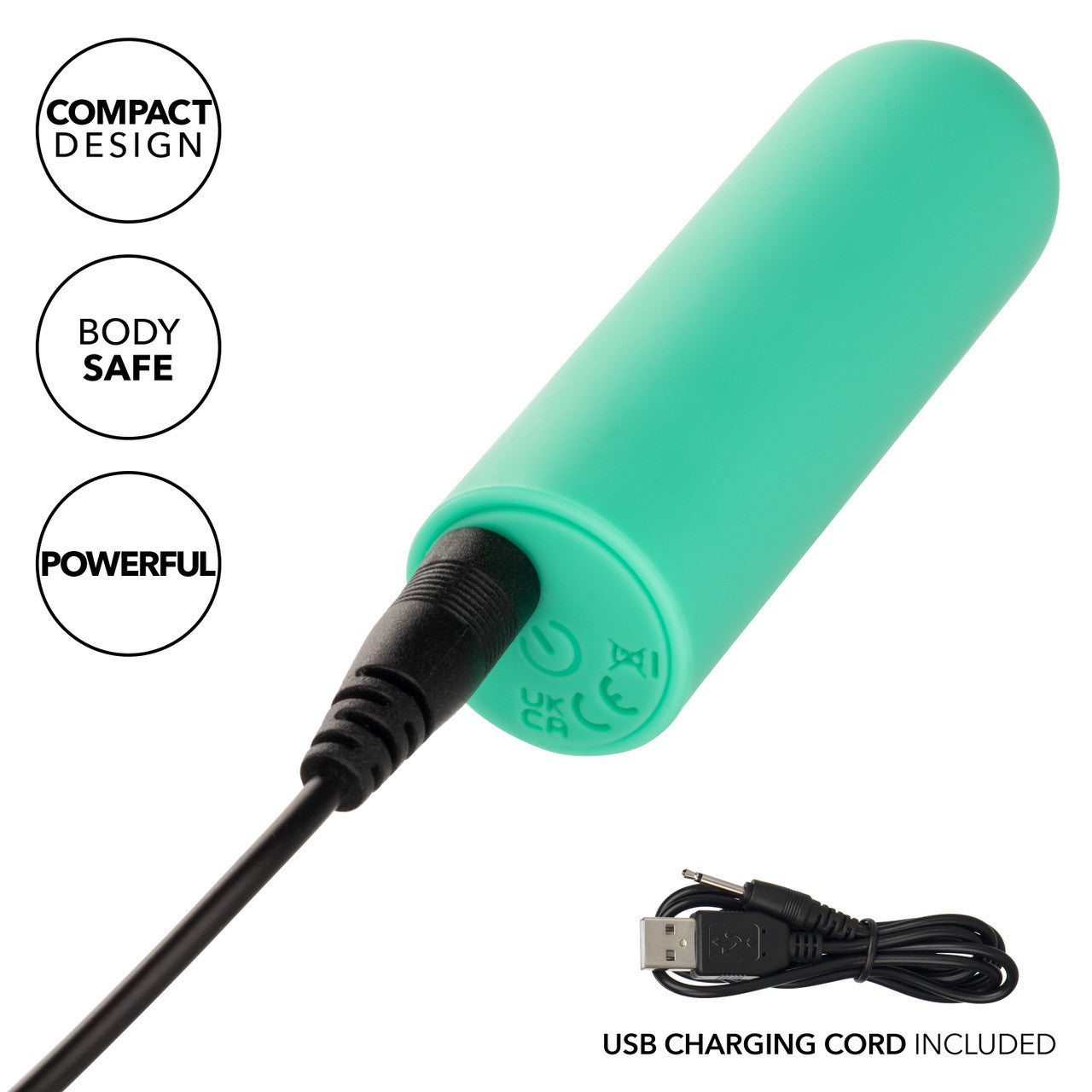 Turbo Buzz™ Rounded Mini Bullet - Green