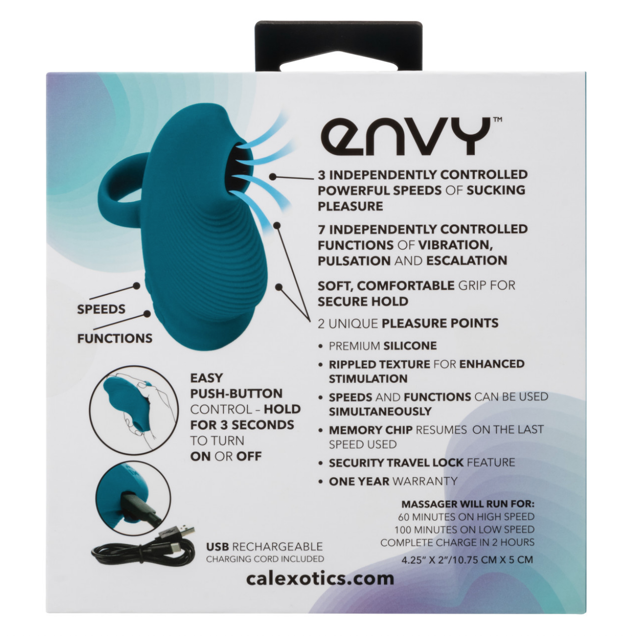 Envy™ Handheld Suction Massager