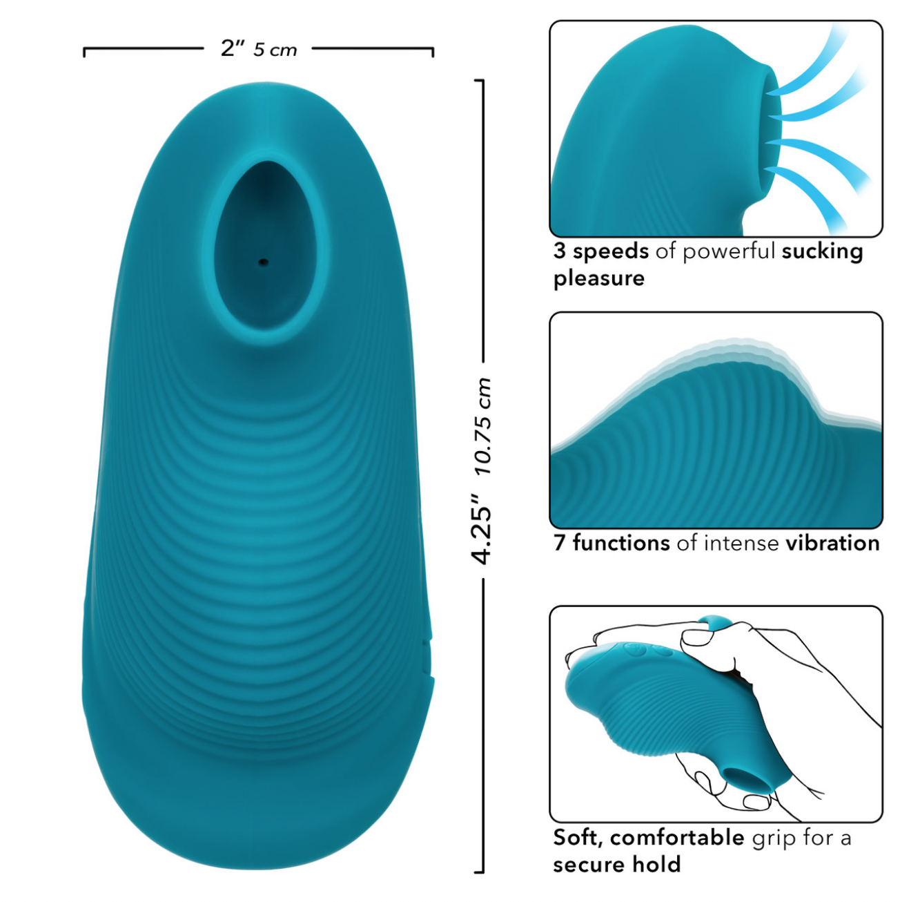 Envy™ Handheld Suction Massager