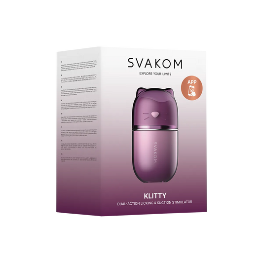 KLITTY Triple-Action Tongue Licking & Suction Vibrator