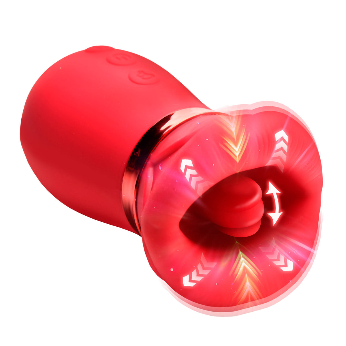 Lickgasm Kiss Me More Kissing, Sucking, & Vibrating Clitoral Stimulator