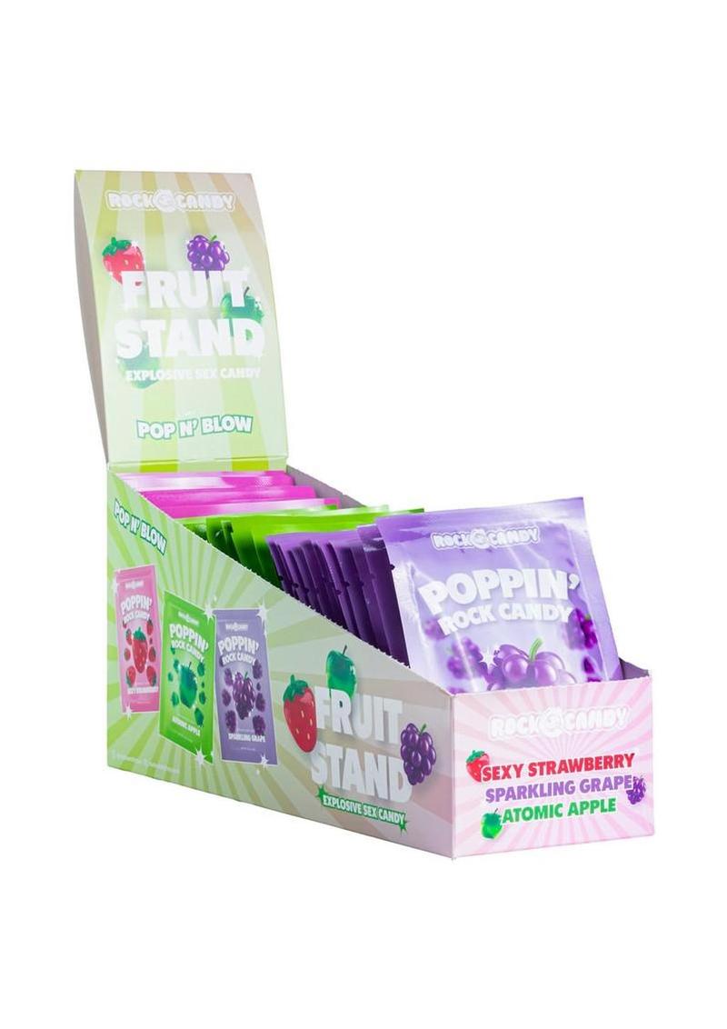 Popping Rock Candy Oral Sex Candy - Fruit Stand - Assorted Flavors