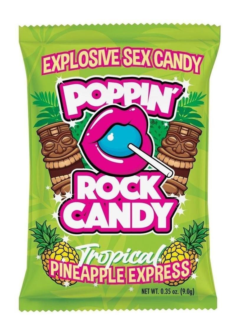 Popping Rock Candy - Tropical Pineapple Express