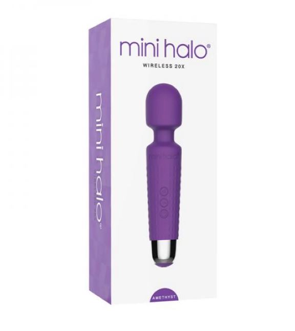 Mini Halo Wand - Amethyst